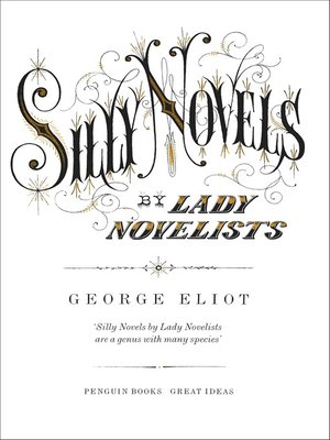 cover image of Silly Novels by Lady Novelists
